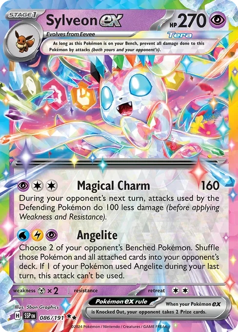 Sylveon ex, Surging Sparks #86
