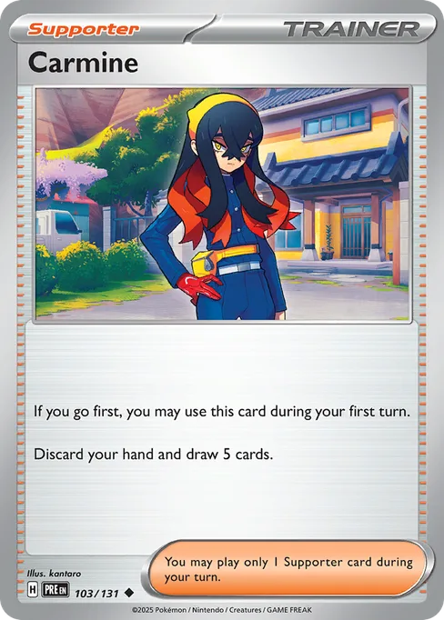 Carmine, Prismatic Evolutions #103