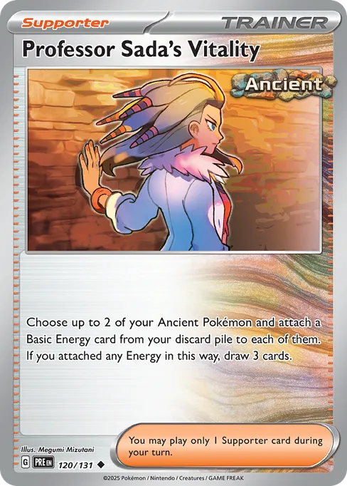 Professor Sada's Vitality, Prismatic Evolutions #120