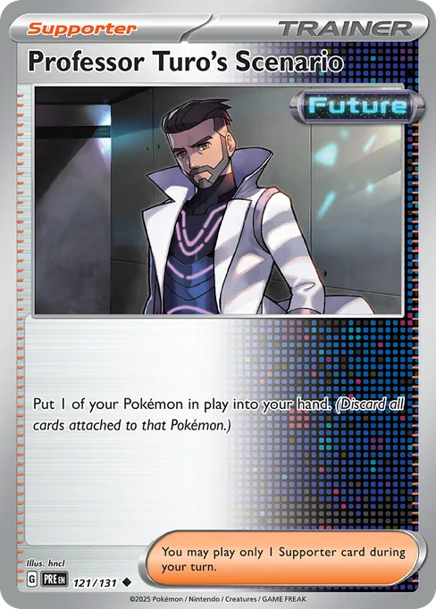 Professor Turo's Scenario, Prismatic Evolutions #121