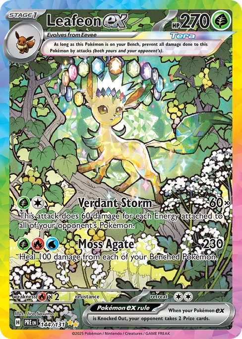 Leafeon ex, Prismatic Evolutions #144