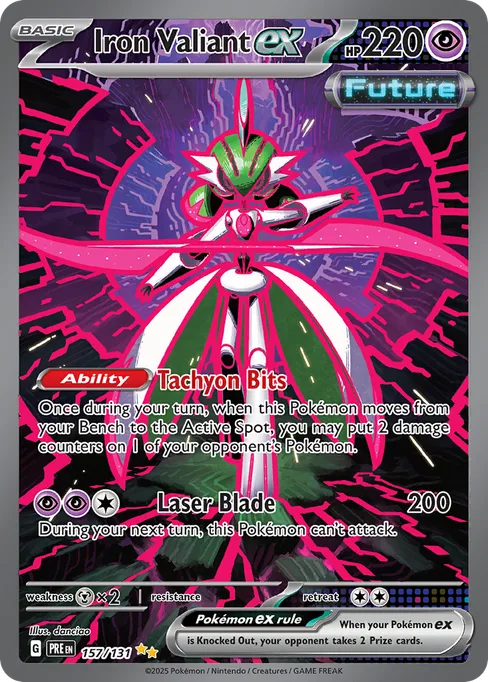 Iron Valiant ex, Prismatic Evolutions #157