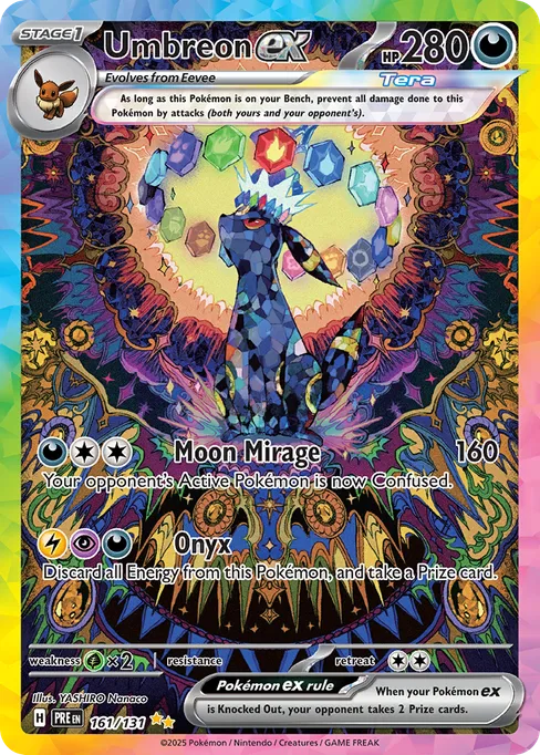 Umbreon ex, Prismatic Evolutions #161