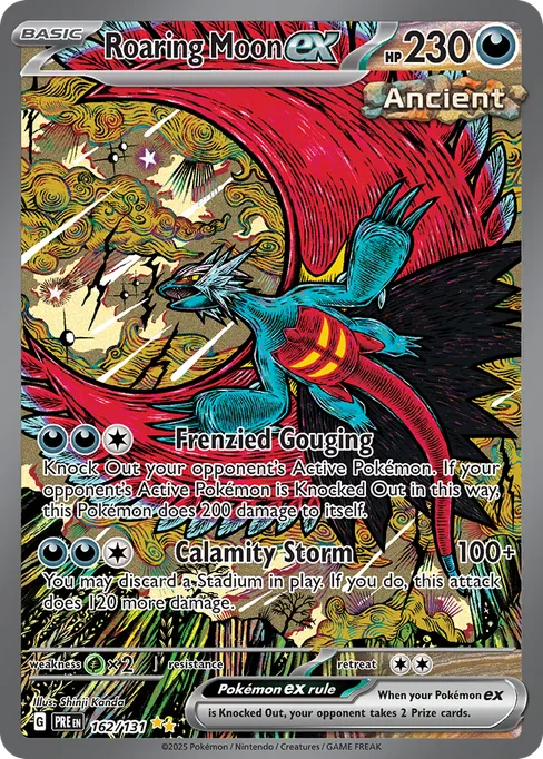 Roaring Moon ex, Prismatic Evolutions #162