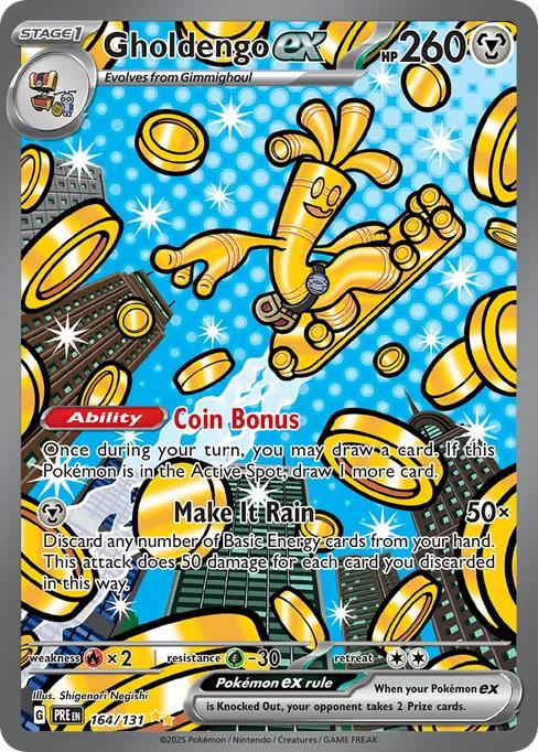 Gholdengo ex, Prismatic Evolutions #164