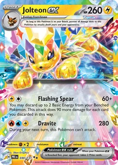 Jolteon ex, Holofoil