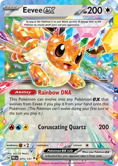 Eevee ex, Holofoil