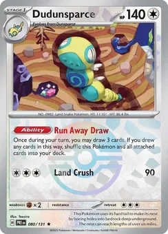 Dudunsparce, Poké Ball pattern