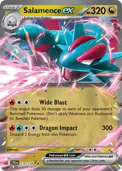 Salamence ex, Holofoil