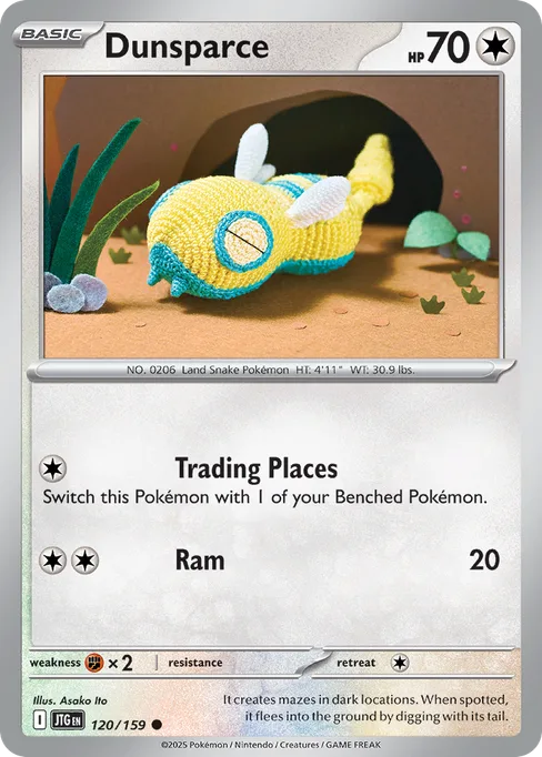 Dunsparce, Journey Together #120