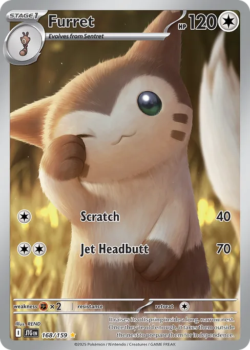 Furret, Journey Together #168