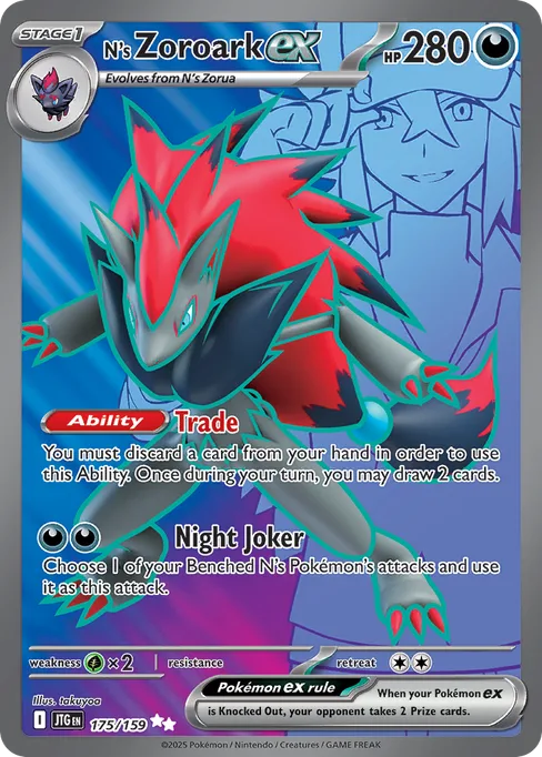 N's Zoroark ex, Journey Together #175
