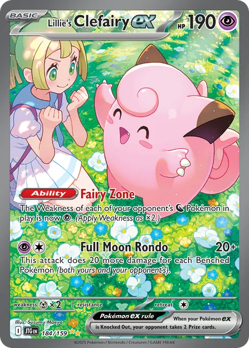 Lillie's Clefairy ex, Journey Together #184