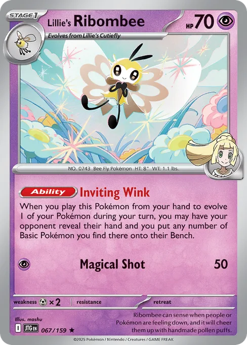 Lillie's Ribombee, Journey Together #67