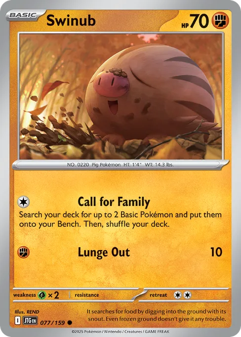 Swinub, Journey Together #77