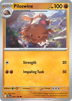 Piloswine, Normal