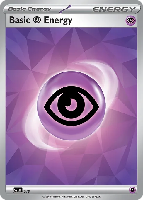 Basic Psychic Energy, Scarlet & Violet Energies #13