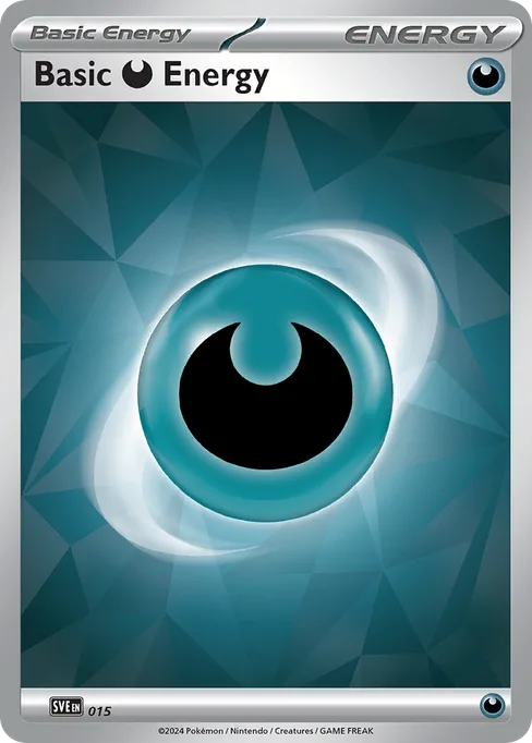 Basic Darkness Energy, Scarlet & Violet Energies #15