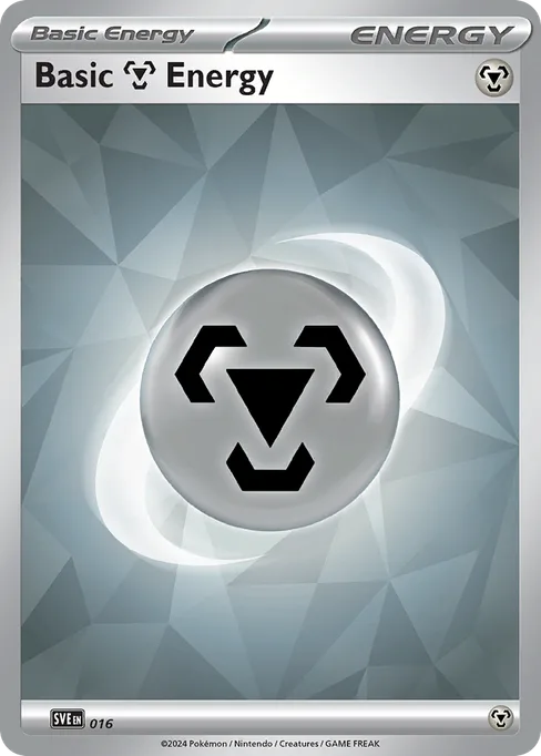 Basic Metal Energy, Scarlet & Violet Energies #16