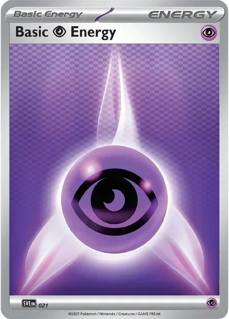 Basic Psychic Energy, Scarlet & Violet Energies #21