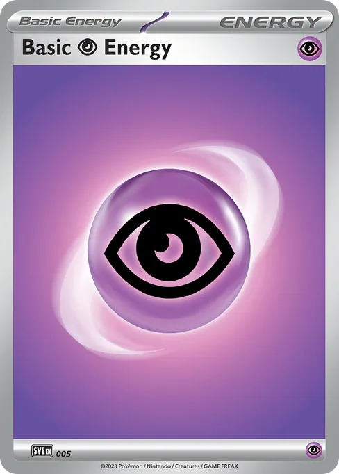 Basic Psychic Energy, Scarlet & Violet Energies #5