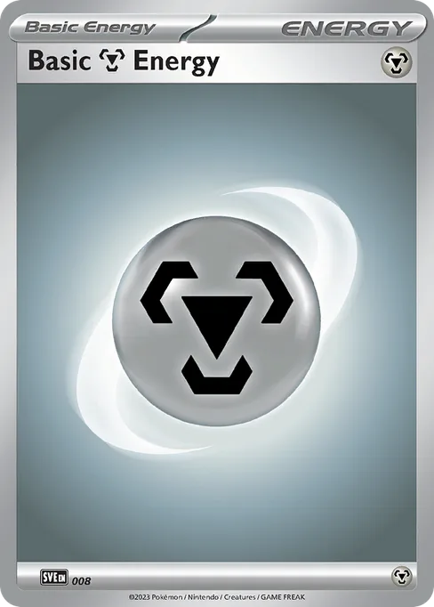 Basic Metal Energy, Scarlet & Violet Energies #8