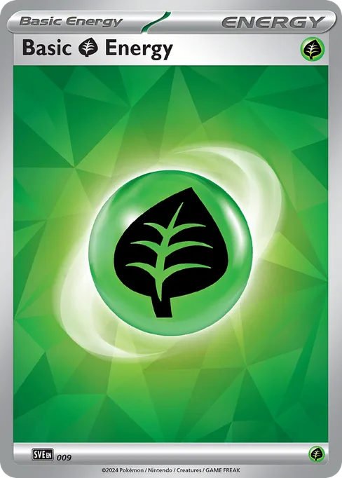 Basic Grass Energy, Scarlet & Violet Energies #9