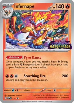 Infernape, Holofoil