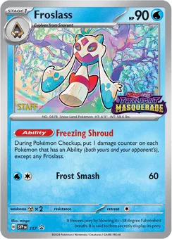 Froslass, Staff stamp