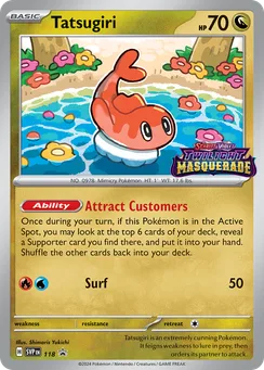 Tatsugiri, Holofoil