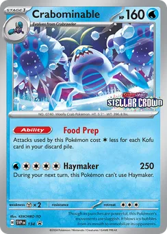 Crabominable, Holofoil