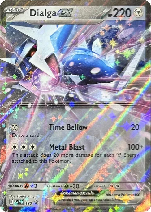 Dialga ex, Scarlet & Violet Black Star Promos #180