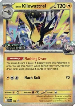 Iono's Kilowattrel, Holofoil