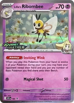 Lillie's Ribombee, Holofoil