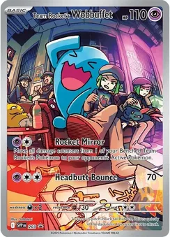 Team Rocket's Wobbuffet, Holofoil