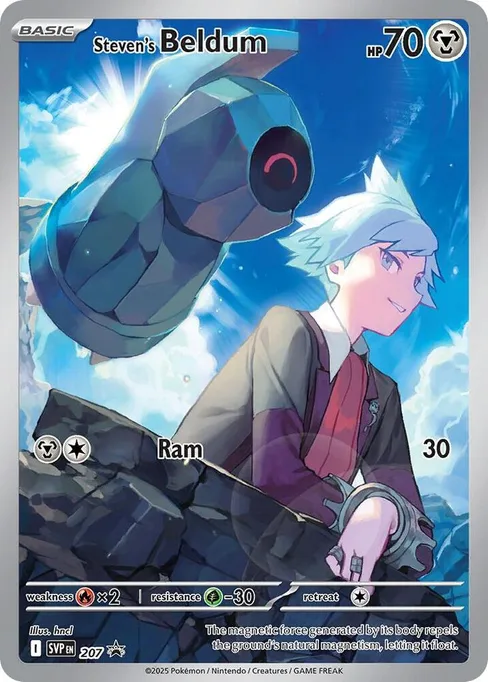 Steven's Beldum, Scarlet & Violet Black Star Promos #207