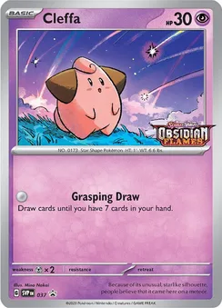 Cleffa, Prerelease stamp