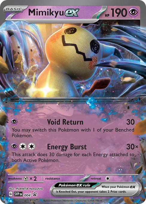Mimikyu ex, Scarlet & Violet Black Star Promos #4