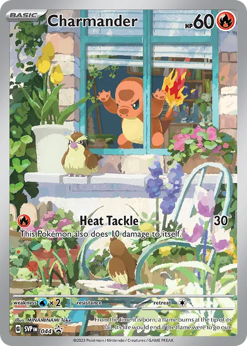Charmander, Scarlet & Violet Black Star Promos #44