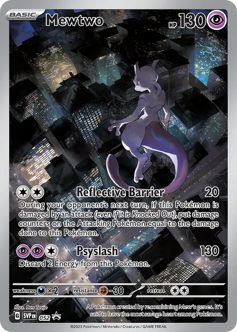 Mewtwo, Scarlet & Violet Black Star Promos #52