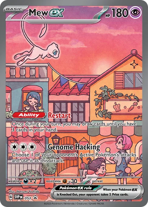 Mew ex, Scarlet & Violet Black Star Promos #53