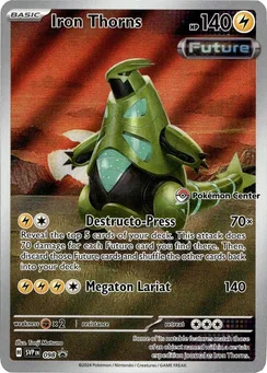 Iron Thorns, Pokémon Center stamp