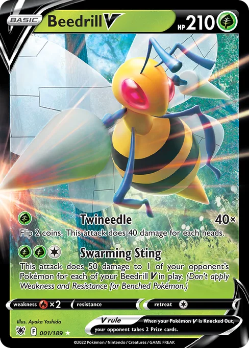 Beedrill V, Astral Radiance #1