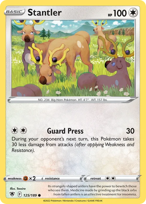 Stantler, Astral Radiance #125