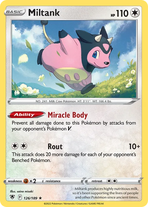 Miltank, Astral Radiance #126