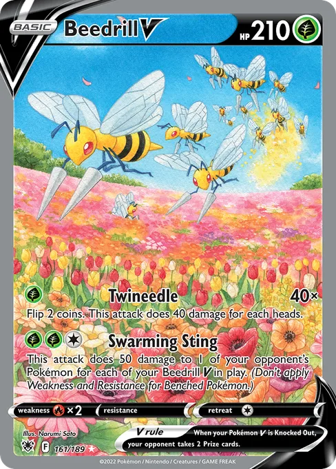 Beedrill V, Astral Radiance #161