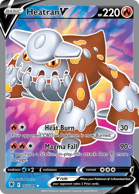 Heatran V, Astral Radiance #165