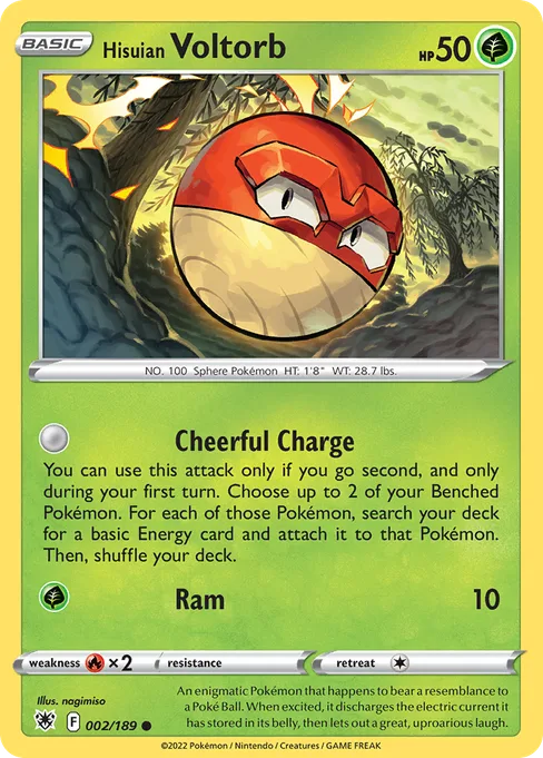 Hisuian Voltorb, Astral Radiance #2