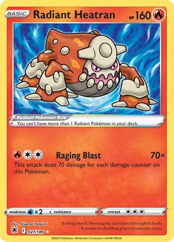 Radiant Heatran, Holofoil