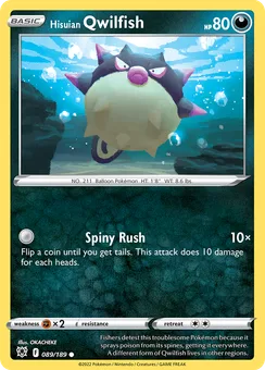 Hisuian Qwilfish, Normal